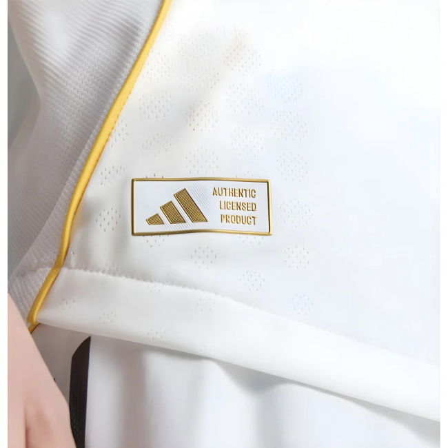 2025-2026 Real Madrid Authentic Home Shirt (Figo 10)