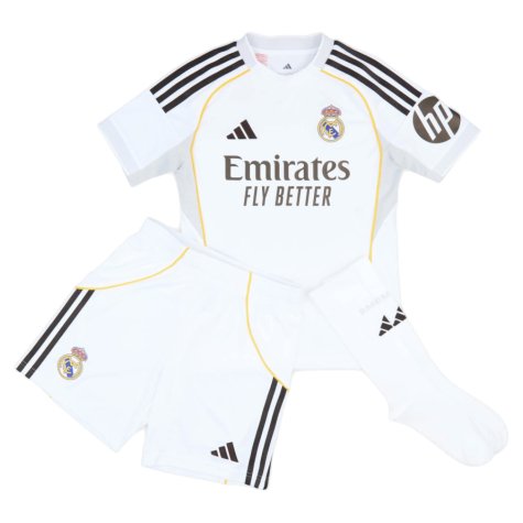 2025-2026 Real Madrid Home Youth Kit (Carvajal 2)