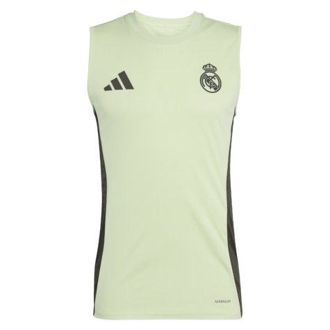 2025-2026 Real Madrid Sleeveless Training Jersey (Almost Lime) (Carvajal 2)