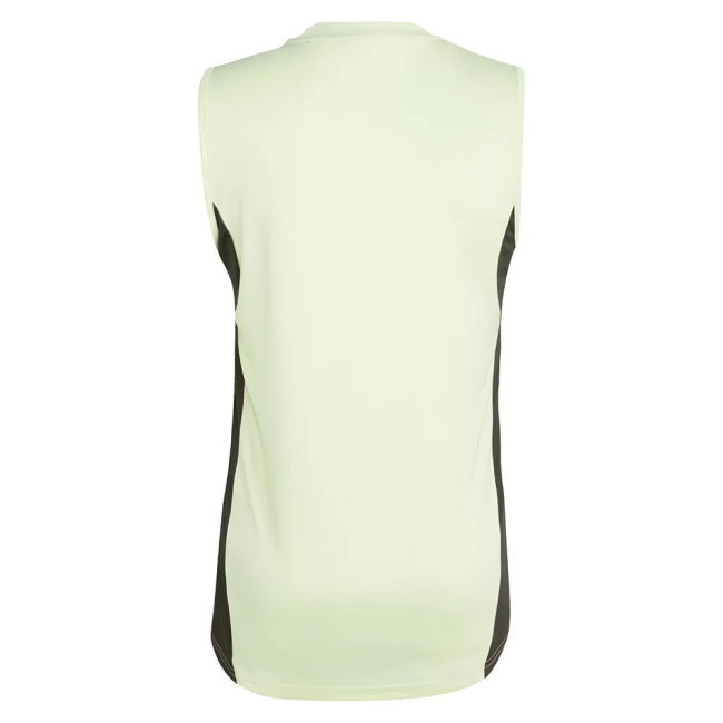 2025-2026 Real Madrid Sleeveless Training Jersey (Almost Lime) (Figo 10)