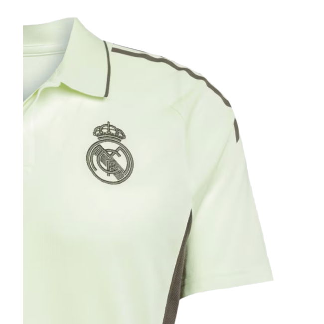 2025-2026 Real Madrid Polo Shirt (Almost Lime)