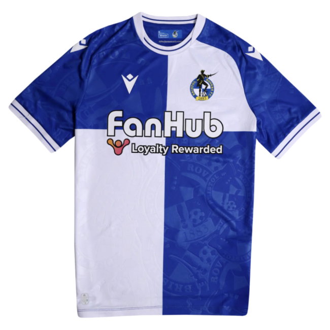 2025-2026 Bristol Rovers Home Shirt (Your Name)