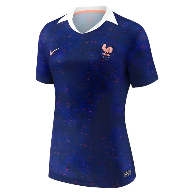 2025 France Womens Team Home Shirt (Unisex) - Ladies (Bacha 13)