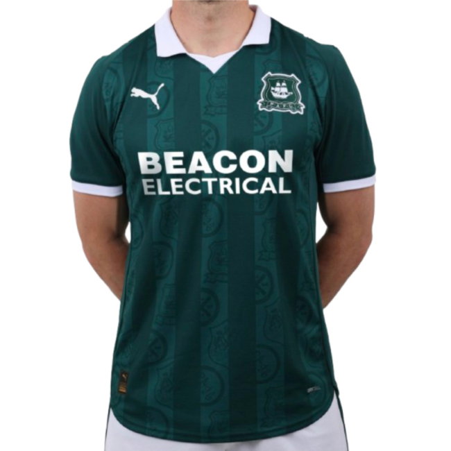 2025-2026 Plymouth Argyle Home Shirt (Your Name)