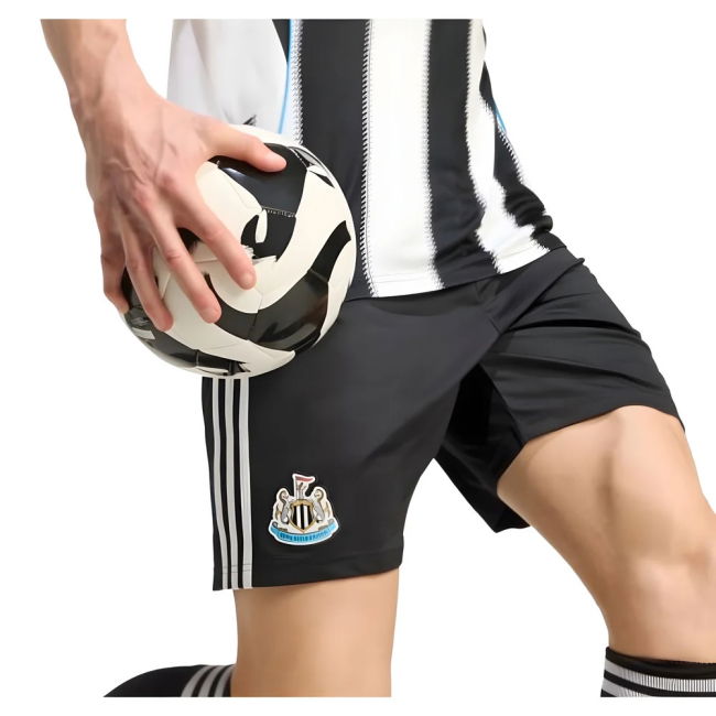 2025-2026 Newcastle Home Shorts (Black)