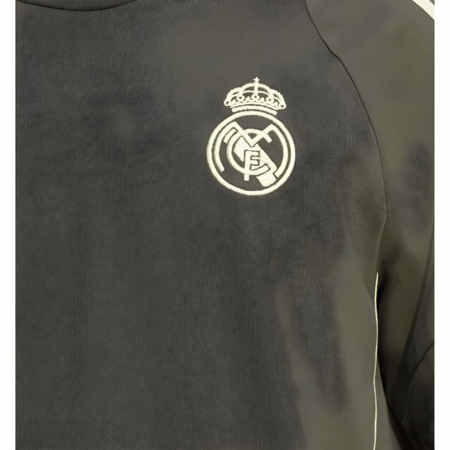 2025-2026 Real Madrid Training Tee (Utility Grey) (Figo 10)