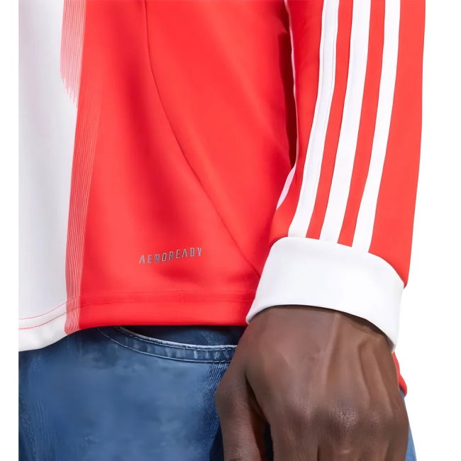 2025-2026 Bayern Munich Long Sleeve Home Shirt (Lewandowski 9)