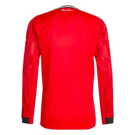 2025-2026 Man Utd Long Sleeve Home Shirt (Rashford 10)