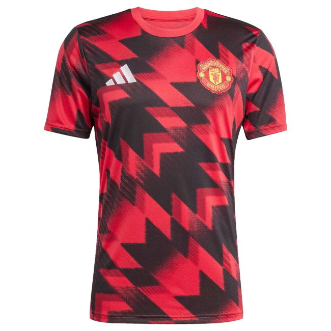 2025-2026 Man Utd Pre-Match Shirt (Red) (Yoro 15)