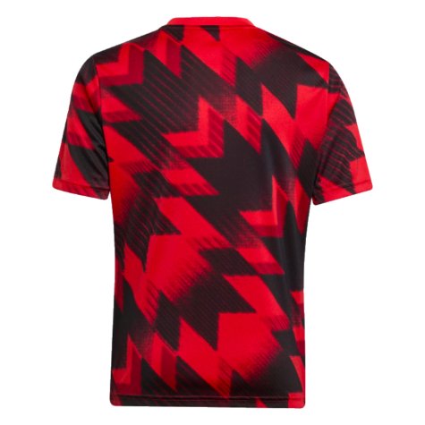 2025-2026 Man Utd Pre-Match Shirt (Red) - Kids (Rashford 10)