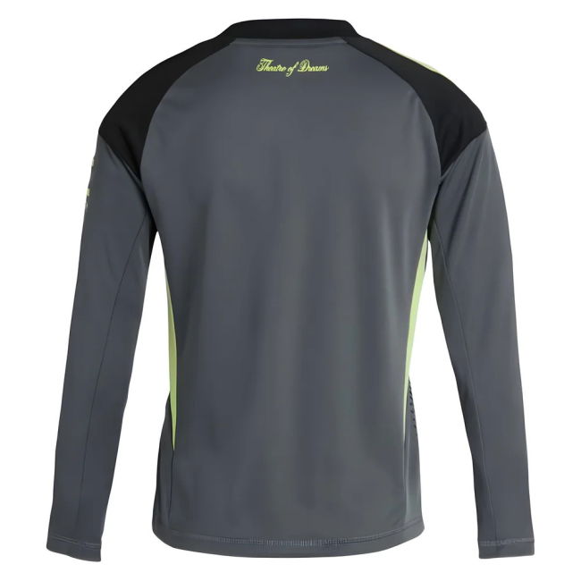 2025-2026 Man Utd Home Goalkeeper Shirt (Grey) - Kids