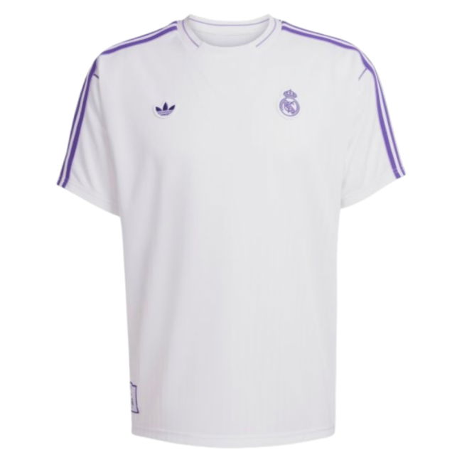Real Madrid Terrace Icons Shirt (White) (Figo 10)