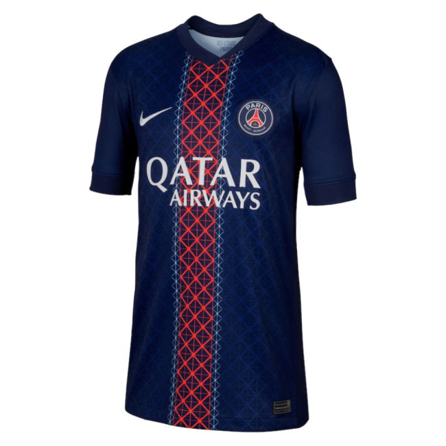 2025-2026 PSG Paris Saint Germain Home Shirt (Kids) (Barcola 29)
