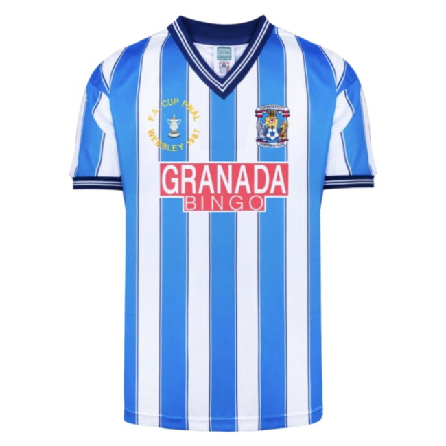 Coventry 1987 FA Cup Final Retro Shirt (Bennett 7)
