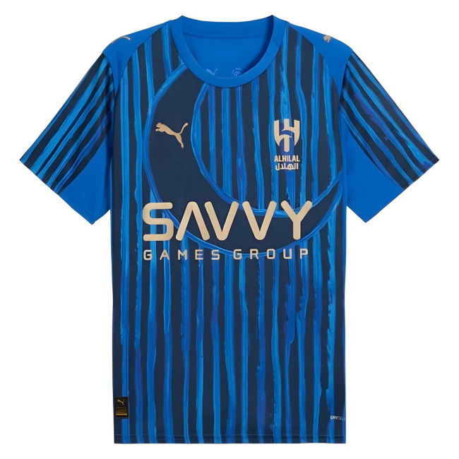 2025-2026 KIDSUPER x Al-Hilal Club World Cup Shirt (Blue) (Mitrovic 9)