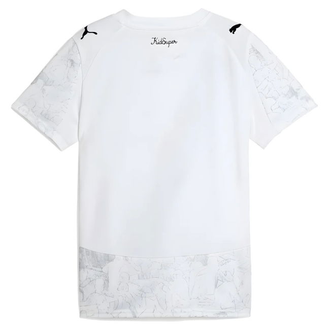 2025-2026 KIDSUPER x Manchester City CWC Away Shirt (White) - Kids