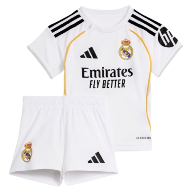 2025-2026 Real Madrid Home Baby Kit (E.Militao 3)