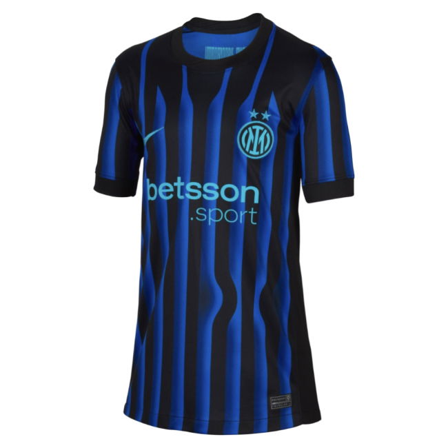 2025-2026 Inter Milan Home Shirt (Kids) (Thuram 9)