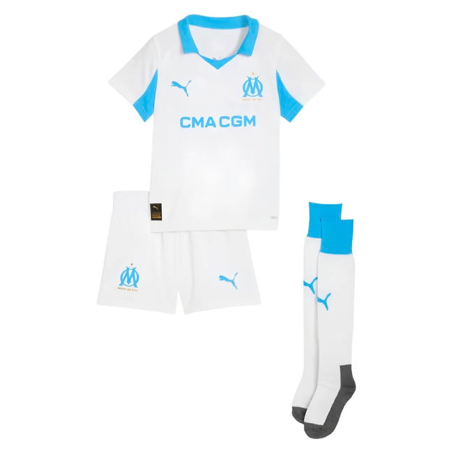 2025-2026 Marseille Home Mini Kit (Your Name)