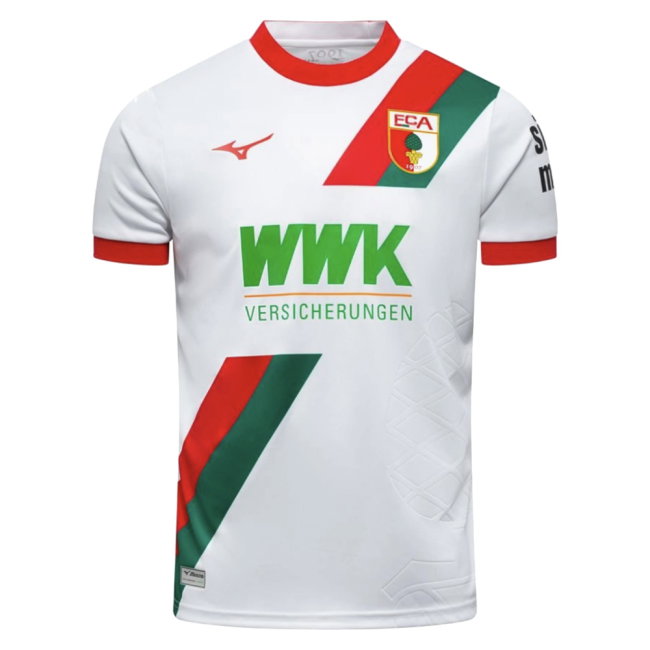 2025-2026 FC Augsburg Home Shirt (Kids) (Your Name)