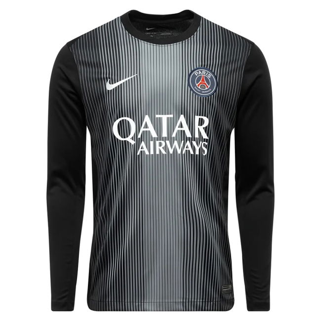 2025-2026 PSG Goalkeeper Shirt (Black) (Safonov 39)