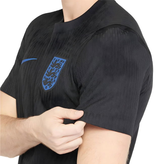 2025-2026 England WEC Authentic Away Shirt (Black) - Mens