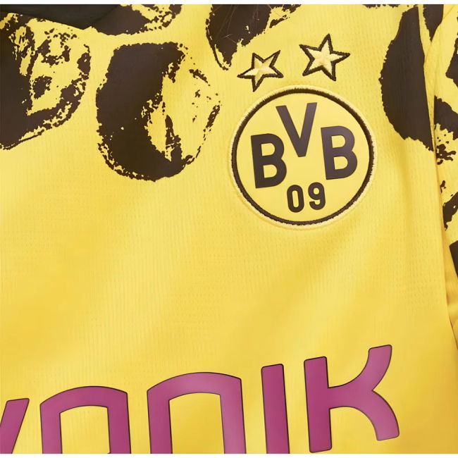 2025-2026 KIDSUPER x Borussia Dortmund CWC Shirt - Kids (Gross 13)