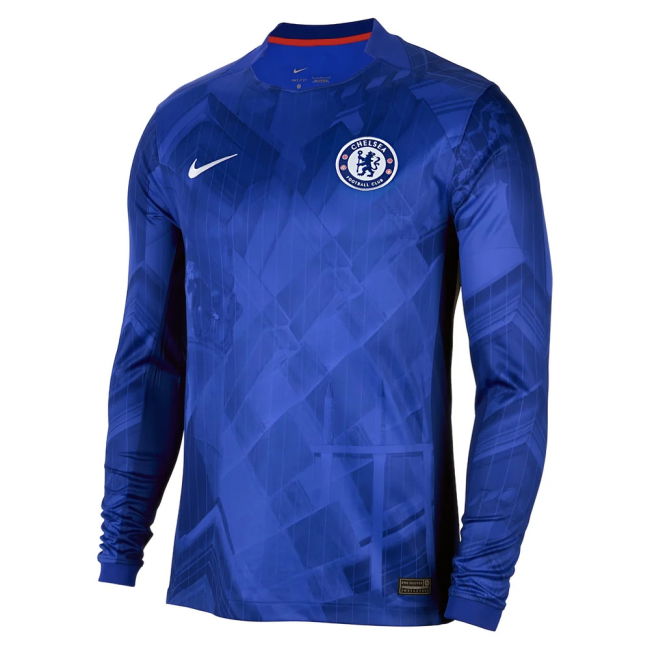 2025-2026 Chelsea Home Long Sleeve Shirt (Your Name)