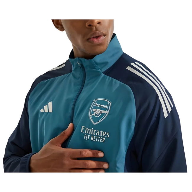2025-2026 Arsenal Presentation Jacket (Blanch Blue)