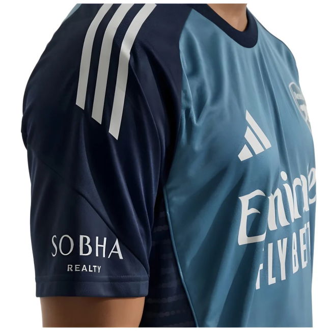 2025-2026 Arsenal Training Shirt (Blanch Blue)