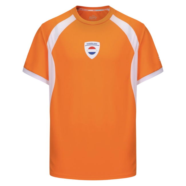 2025 Netherlands WEC Poly T-shirt (Orange) - Mens (Jansen 13)