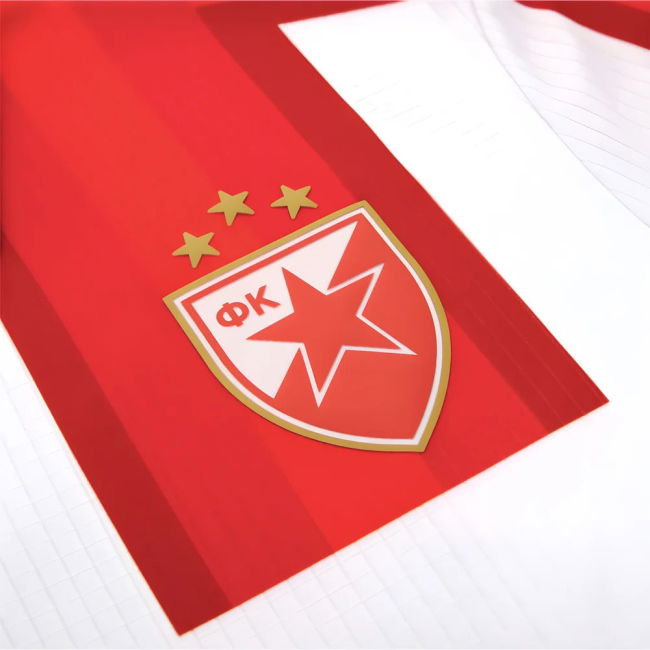 2025-2026 Red Star Belgrade Home Shirt
