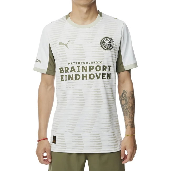 2025-2026 PSV Eindhoven Third Shirt (De Jong 9)