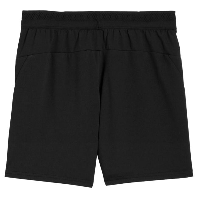 2025-2026 Man City Training Shorts w/pockets (Black) - Kids