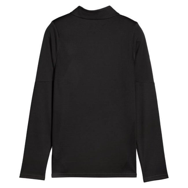 2025-2026 Man City Training 1/4 Zip Top (Black) - Kids