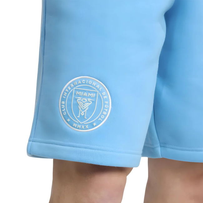 2025-2026 Inter Miami adidas Originals Travel Shorts (Semi Blue Burst)