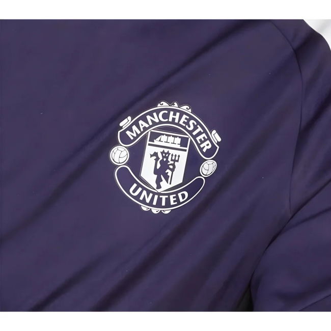 2025-2026 Man Utd Training Jersey (Aurora Plum) - Kids