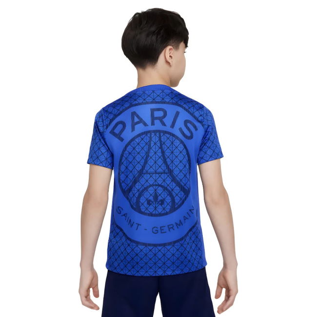 2025-2026 PSG Academy Pro Home Pre Match Shirt (Royal) - Kids (Barcola 29)