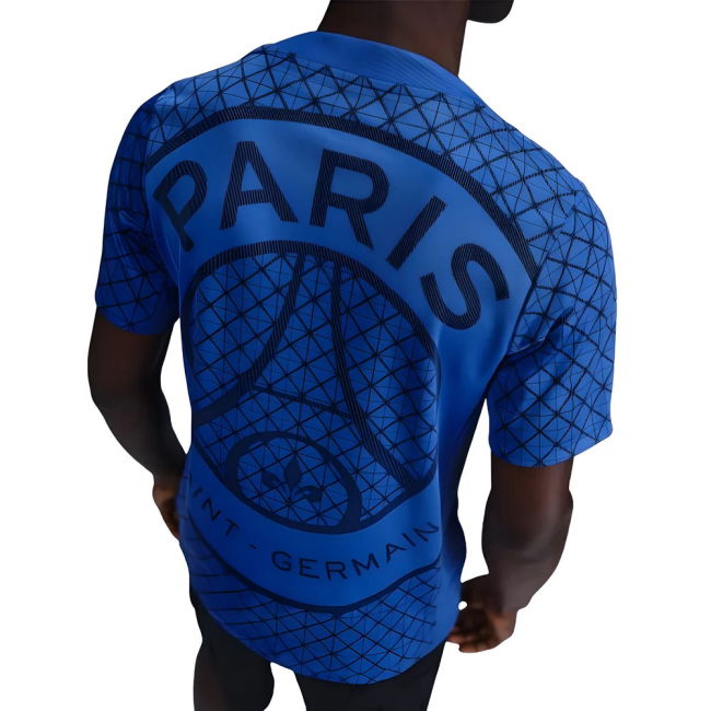 2025-2026 PSG Academy Pro Home Pre Match Shirt (Royal) (Barcola 29)