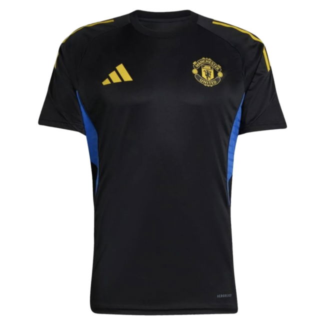 2025-2026 Man Utd EU Training Jersey (Black) (Dorgu 13)
