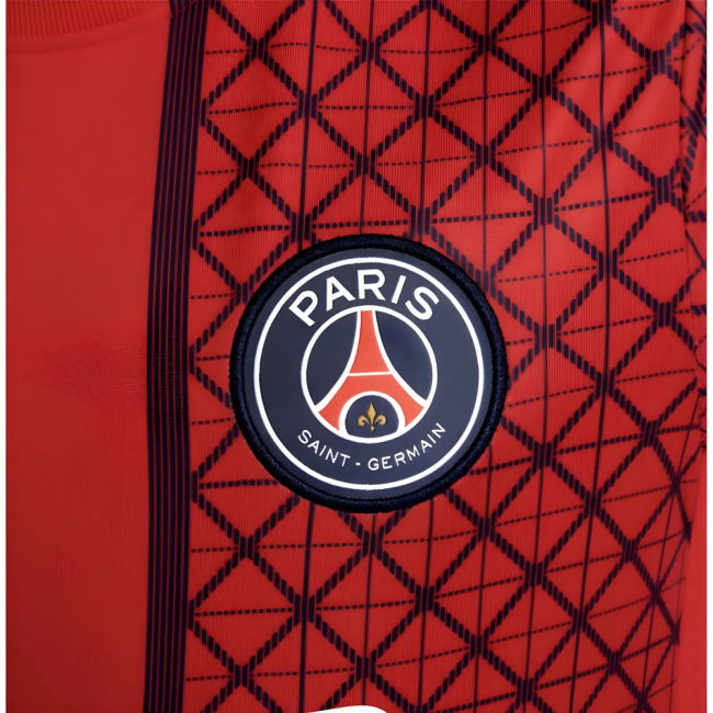 2025-2026 PSG Academy Pro Away Pre Match Shirt (Red) - Kids