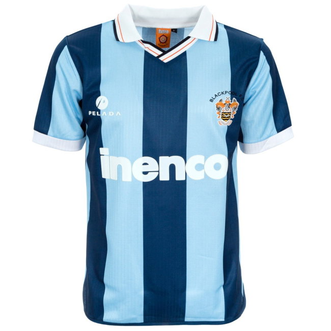 1993-1994 Blackpool Away Inenco Retro Shirt (Your Name)