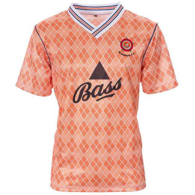1989-1990 Blackpool Bass Retro Shirt (Your Name)