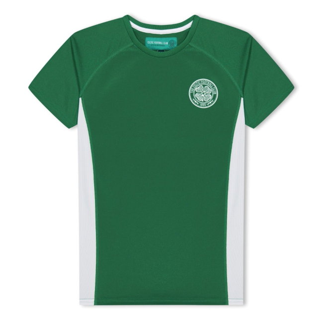 Celtic Poly T-shirt (Green) - Kids (Your Name)