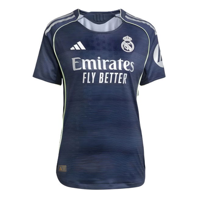 2025-2026 Real Madrid Authentic Away Shirt (Ladies) (Camavinga 6)