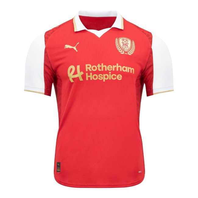 2025-2026 Rotherham United Home Shirt (Your Name)