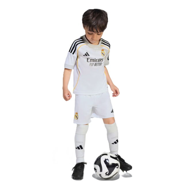 2025-2026 Real Madrid Home Mini Kit