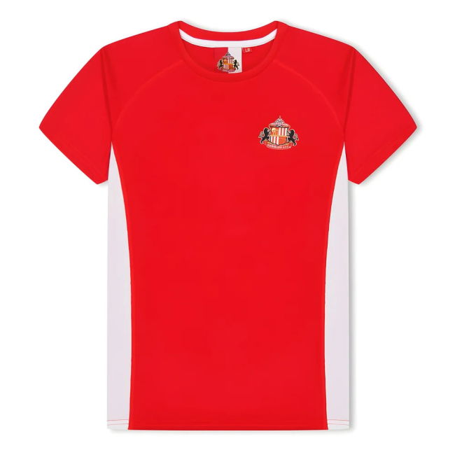 Sunderland Poly T-Shirt (Red) - Kids (Browne 8)