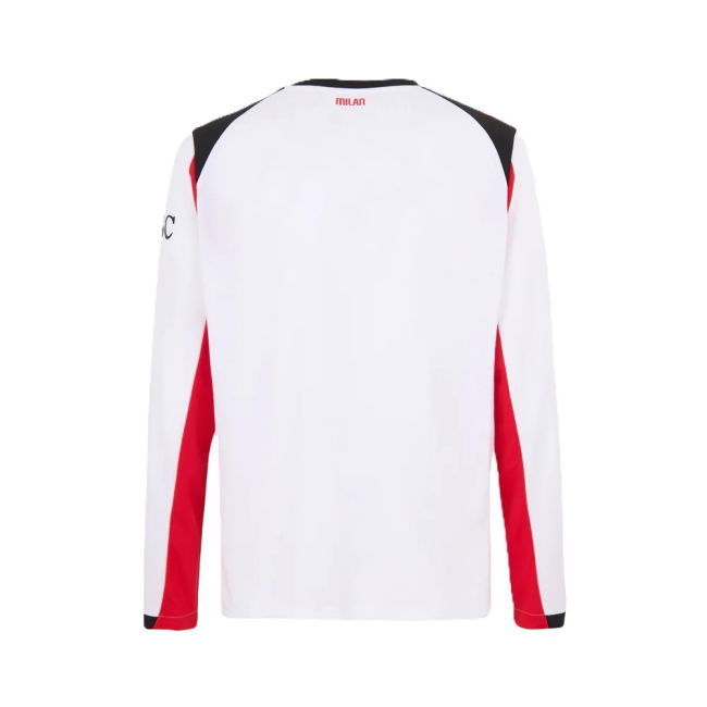 2025-2026 AC Milan Long Sleeve Away Shirt