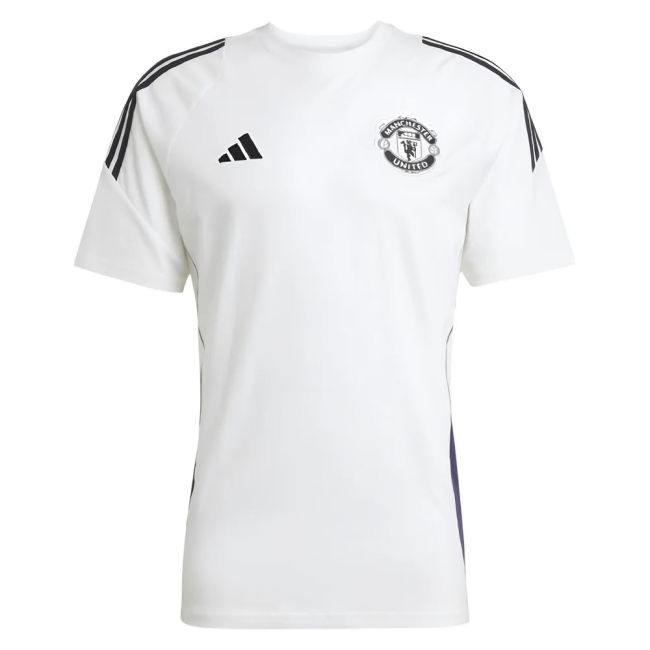 2025-2026 Man Utd Training Tee (White) (Ronaldo 7)